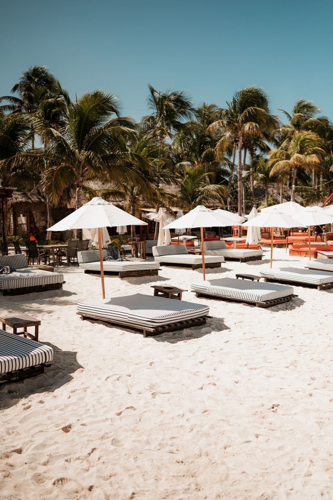 Camastros de Oceanvs en Playa Norte
