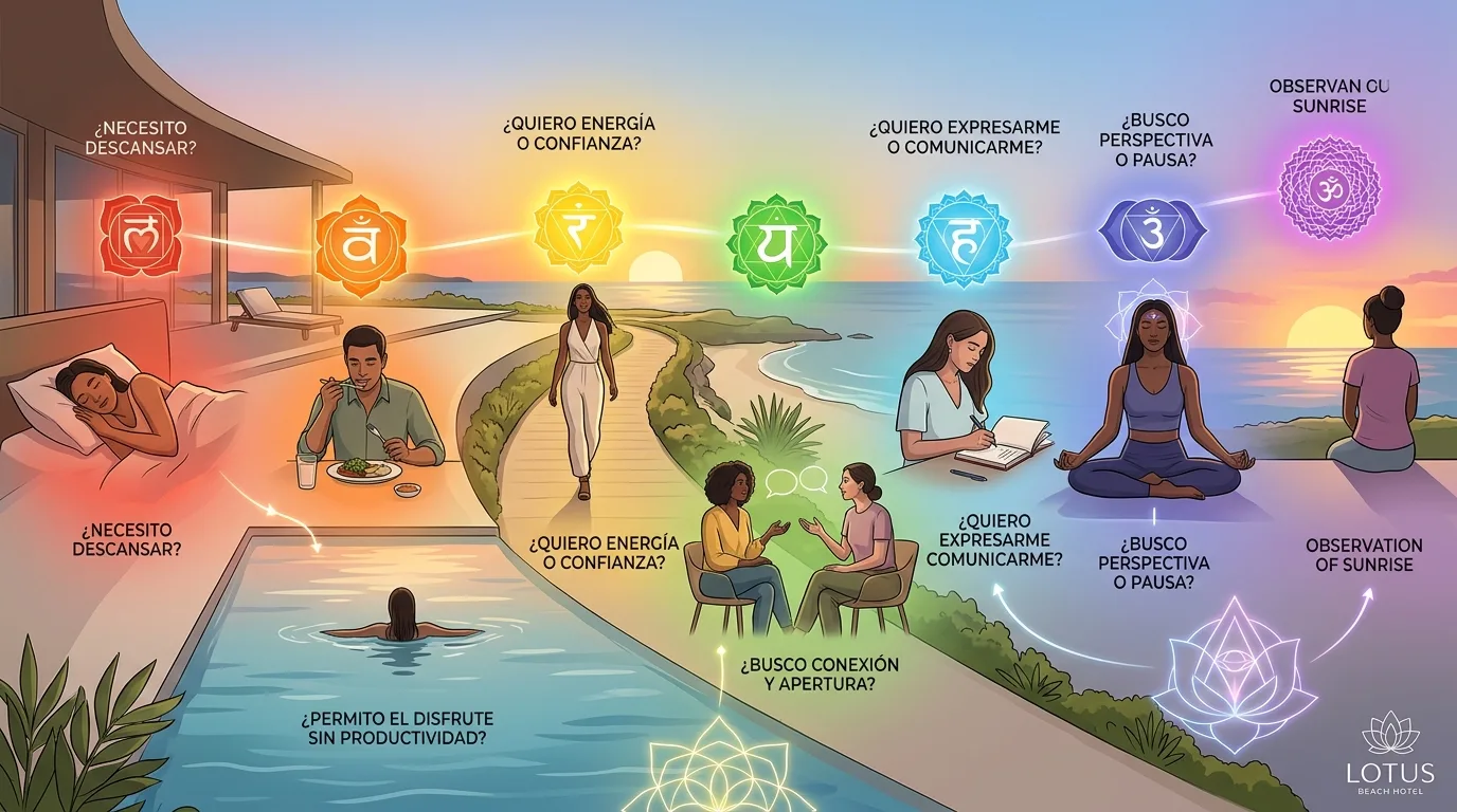Los siete chakras como inspiración para viajar con más intención
